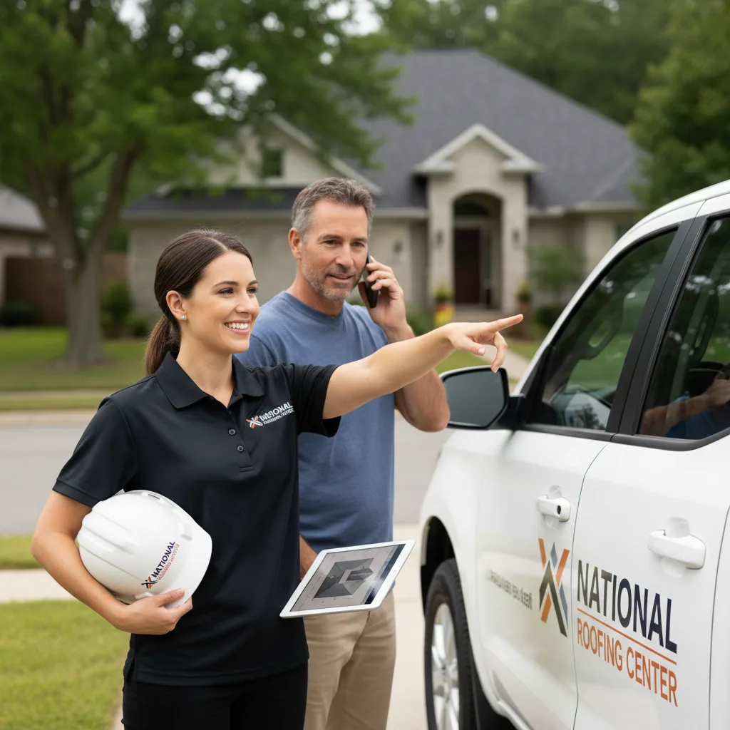 National Roofing Center customer support in Fosters